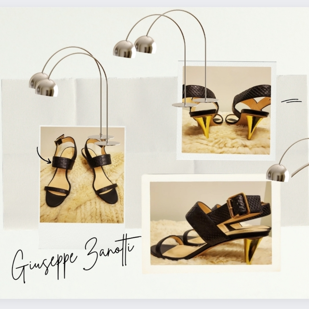 Giuseppe Zanotti Gold Heels